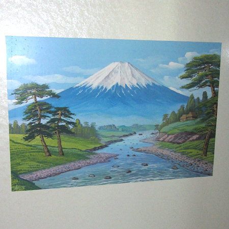 銭湯背景画ポスター